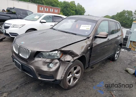 2011 BMW X3 xDrive28I z USA, uszkodzony, nr VIN 5UXWX5C53BL704803